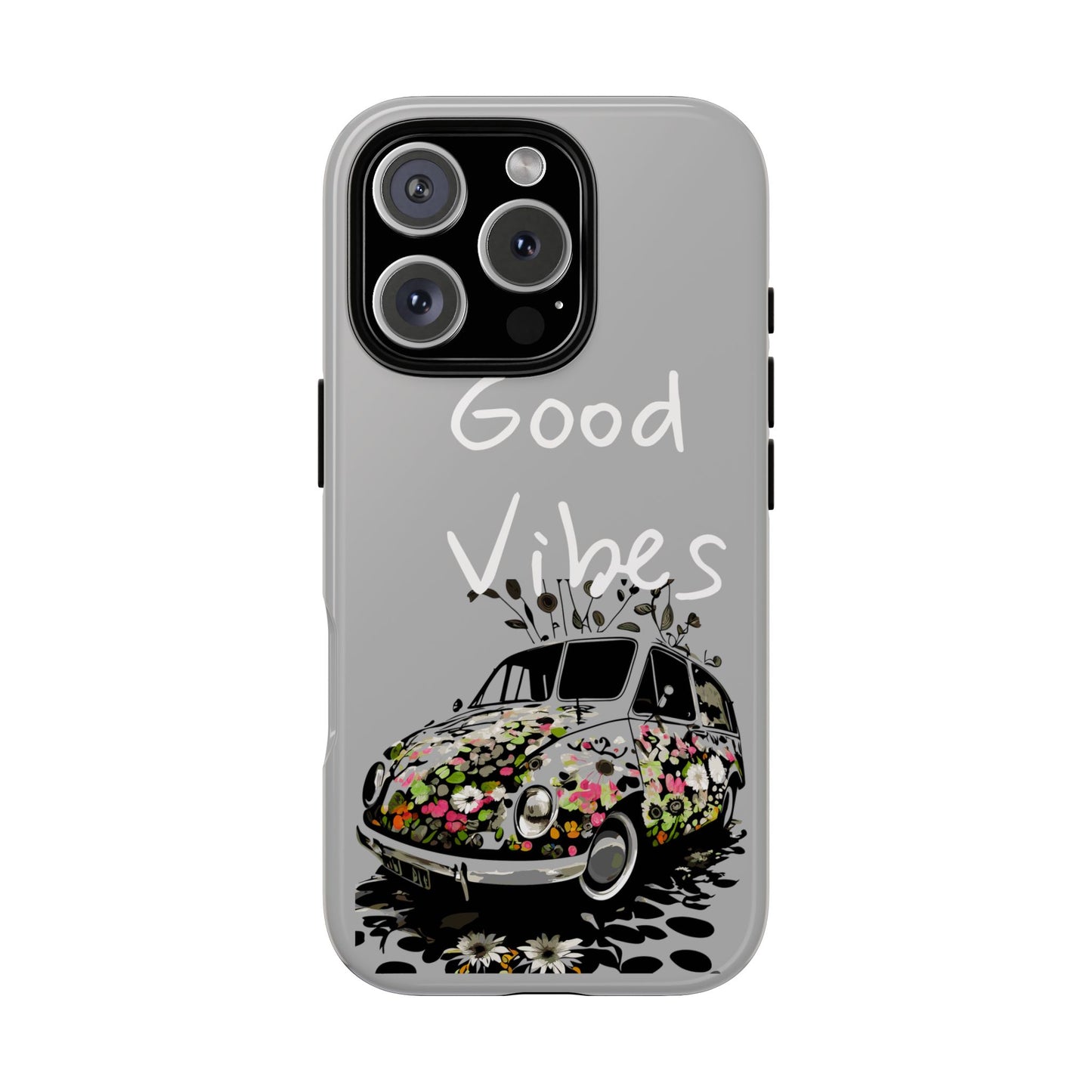 Floral Phone Case | Good Vibes, Phone Accessories, Gift for Her, Trendy Tech, Summer Vibes, Birthday Gift