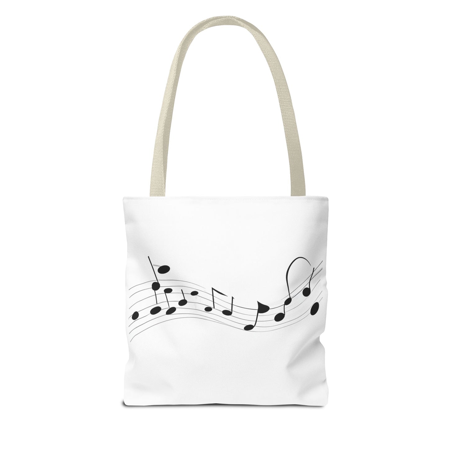 Musical Notes Tote Bag | Perfect for Music Lovers, Eco-Friendly Shopping