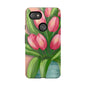 Floral Phone Case with Vibrant Tulips - Tough Cases for Garden Lovers, Spring Gifts, Nature Enthusiasts, Unique Gadget Accessories, [...]
