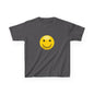 Smiley Face Kids Tee, Funny Kids Shirt, Cute Summer Tee, Gift for Kids, Playful Children