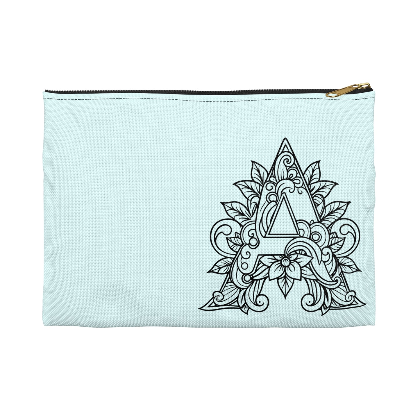 Bohemian Accessory Pouch for Organized Essentials - Letter A