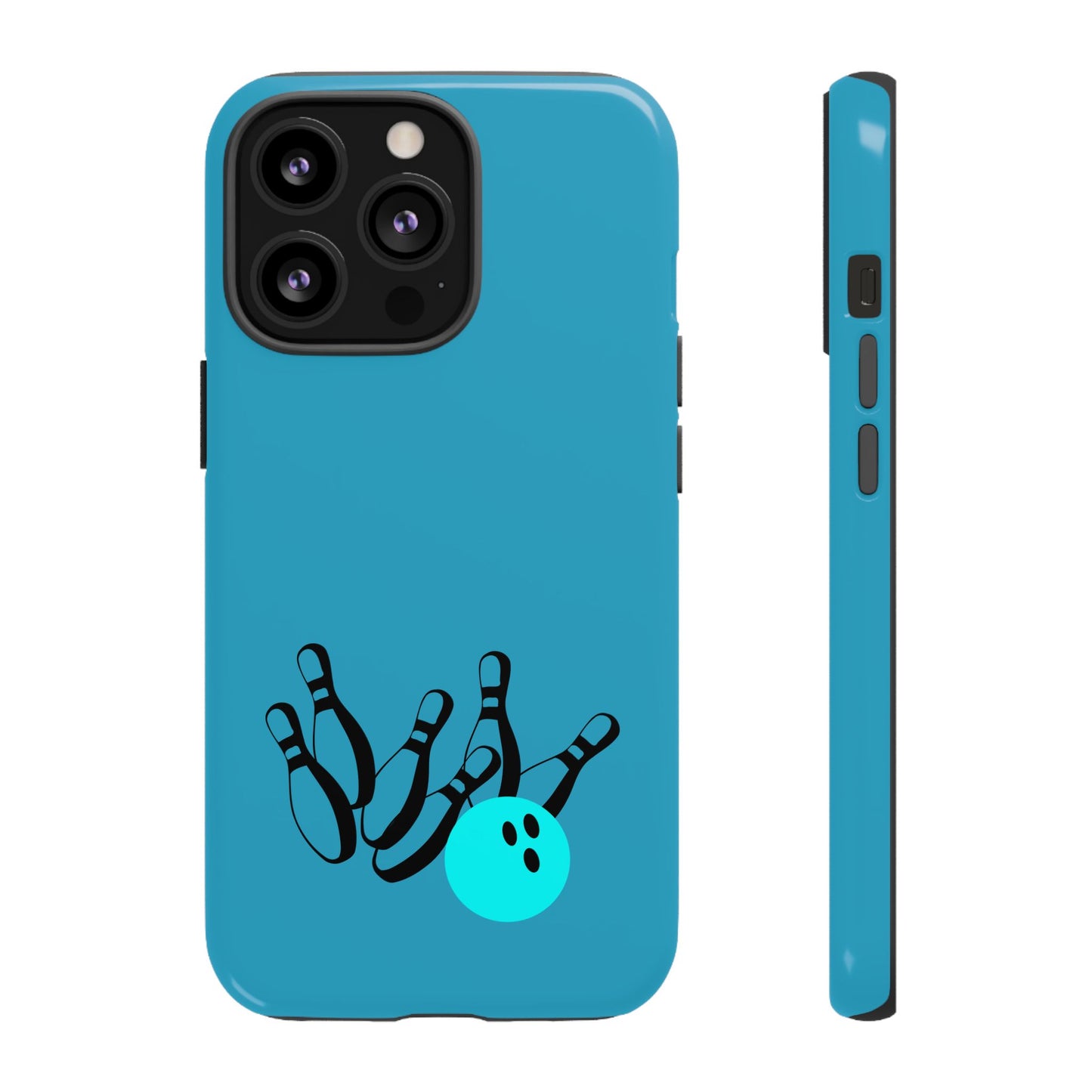 Bowling Phone Case, Tough Cases for Bowling Enthusiasts, Fun Gift for Bowlers, Unique Phone Accessory, Sports Themed Cases