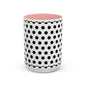 Elegant Polka Dot Mug - Stylish Coffee Cup for Home, Office, Gift for Birthdays, Anniversaries, Holidays, Unique Drinkware