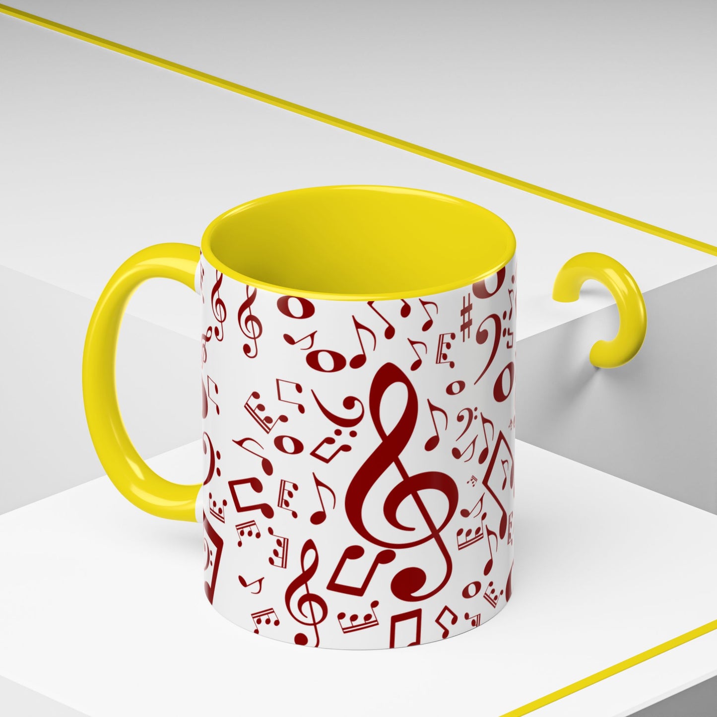 Musical Accent Mug - Perfect for Music Lovers, Gifts for Musicians, Coffee Lover's Essential, Singing Inspiration, Music-Themed [...]
