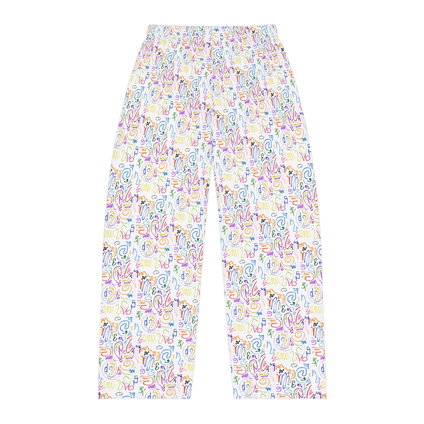 Vibrant Floral Men's Pajama Pants, Cozy Sleepwear, Relaxation Gift, Lounge Pants, Perfect for Holidays & Self-Care