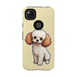 Cute Dog Phone Case, Pet Lover Gift, Custom Phone Cover, Cartoon Dog Case, Durable Phone Accessory