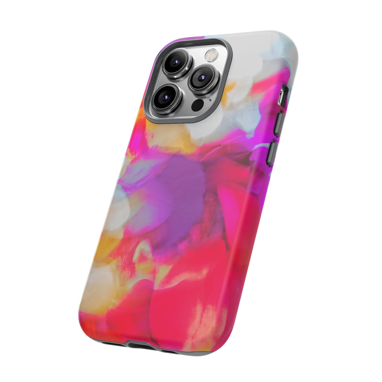 Floral Phone Case: Stylish Art for Your Device, Tough Cases, Gift for Her, Flower Print, Trendy Accessories, Phone Protection