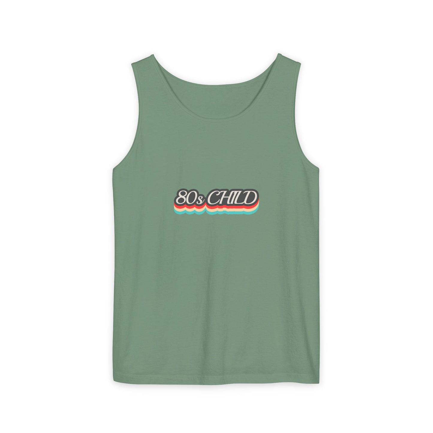 80s Child Unisex Tank Top | Retro Summer Wear, Vintage Style Shirt, Gift for 80s Lovers, Bohemian Fashion, Nostalgic Apparel