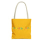 Colorful Peace and Love Tote Bag | Eco-Friendly Shopping Bag, Beach Tote, Gift for Friends, Everyday Carryall