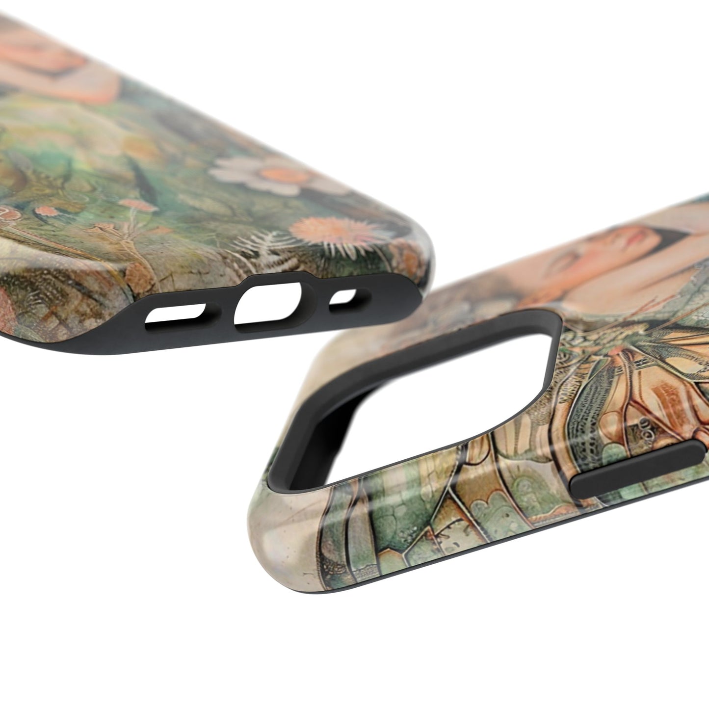 Fairy Sleeping Phone Case — Magnetic Impact-Resistant iPhone Cover
