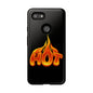 Stylish Phone Case, Hot Flames Design, Gift for Teens, Trendy Accessory, Protective Cover, Unique Phone Case