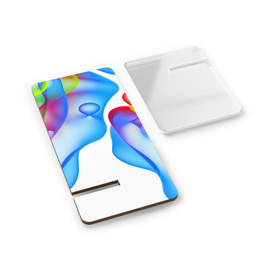 Vibrant Mobile Display Stand for Smartphones - Colorful Phone Holder, Desk Accessory, Gift for Tech Lovers, Unique Phone Stand, Office Decor