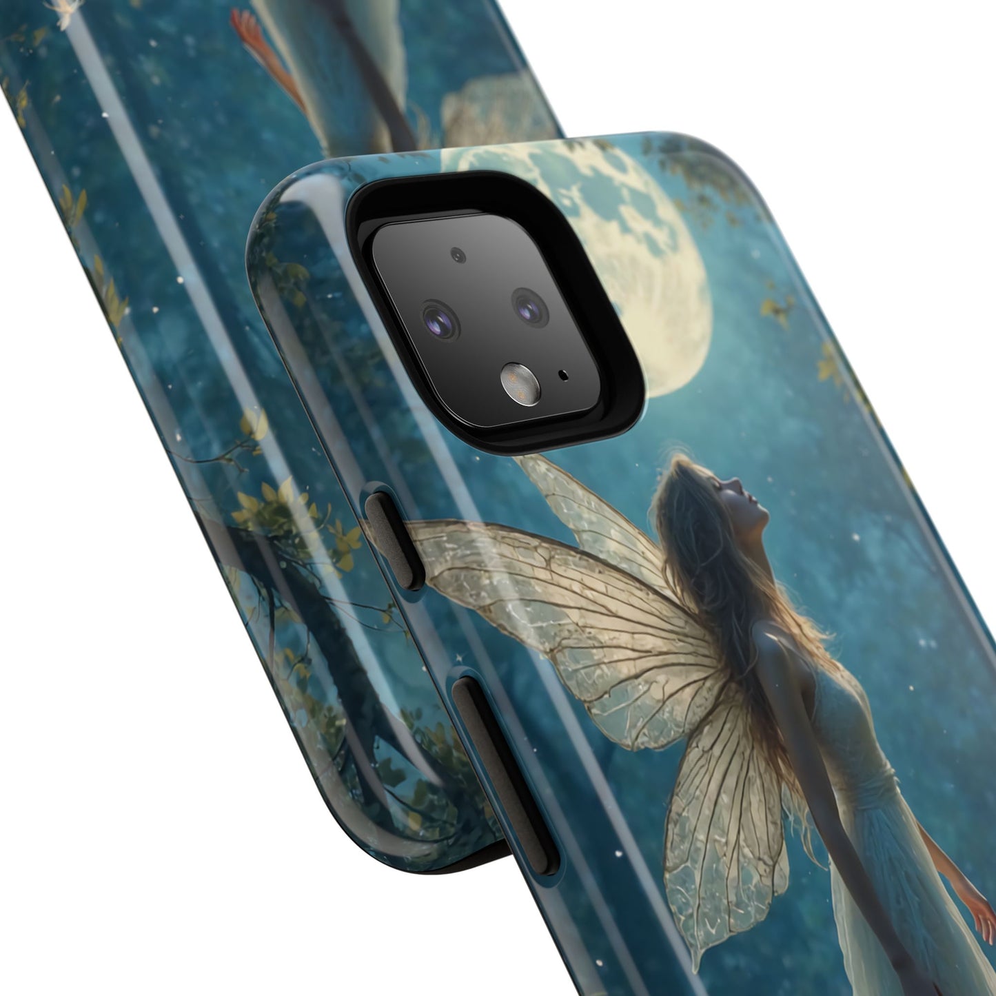Fairy Moon Phone Case | Tough Cases for Nature Lovers, Fantasy Gift, Boho Phone Accessory, Ethereal Aesthetic, Magical Design