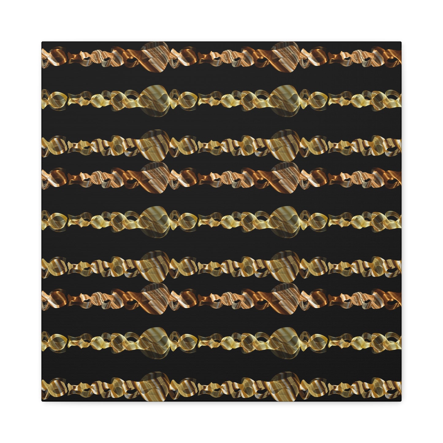 Artistic Canvas Gold and Black