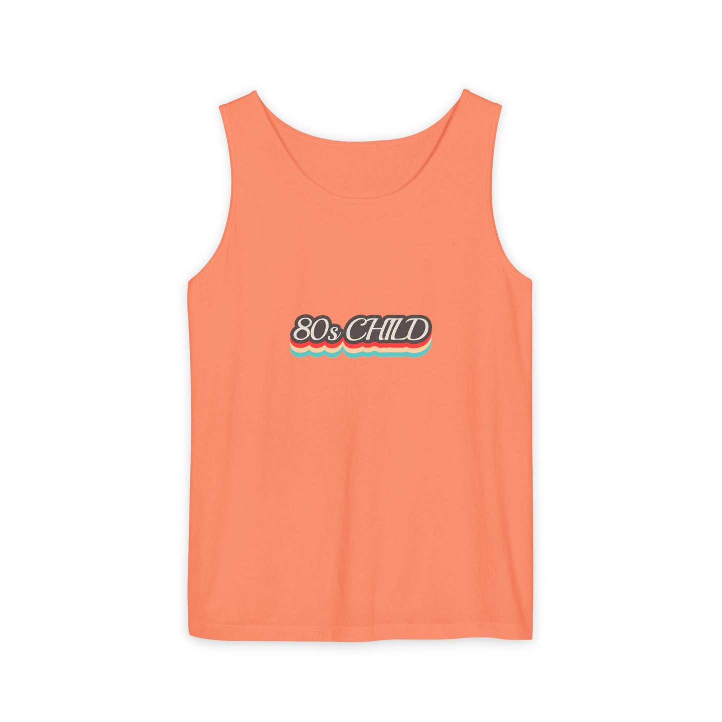 80s Child Unisex Tank Top | Retro Summer Wear, Vintage Style Shirt, Gift for 80s Lovers, Bohemian Fashion, Nostalgic Apparel