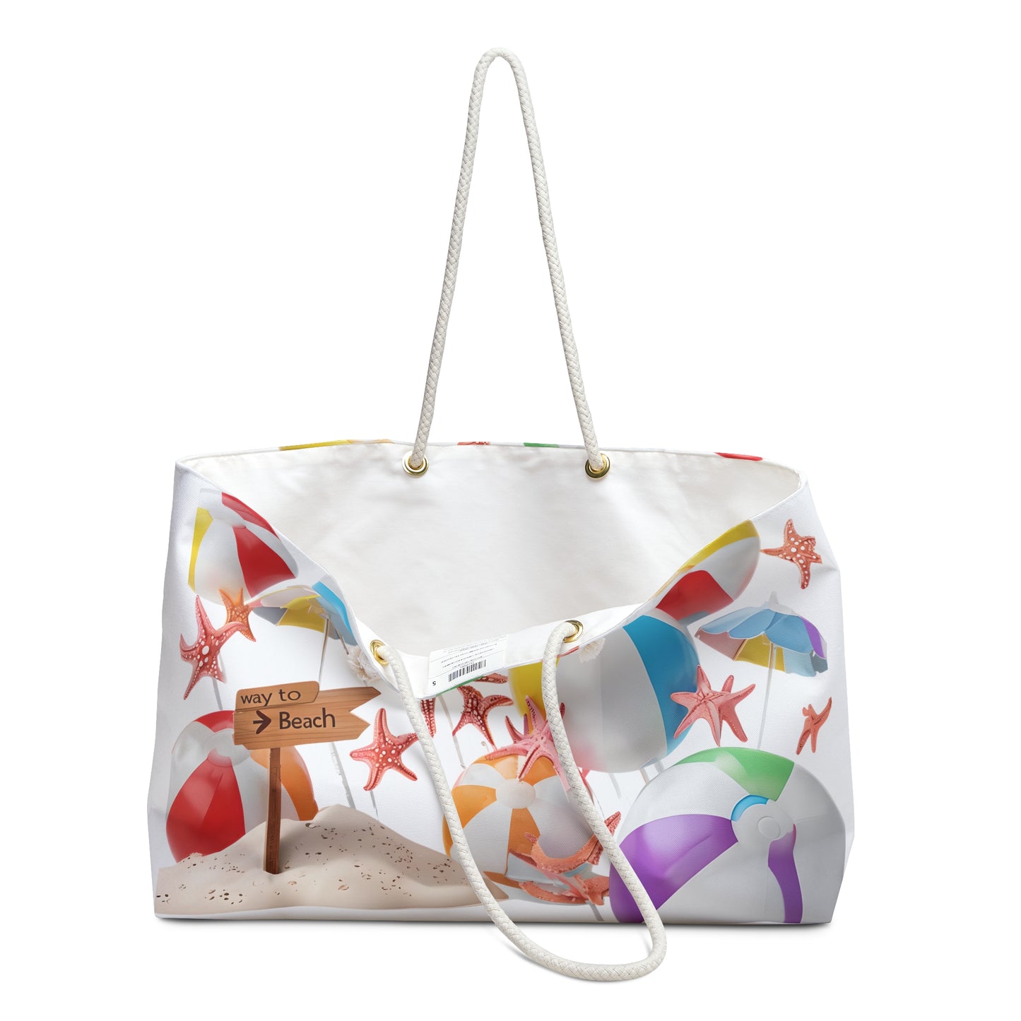 Beach-Themed Weekender Bag