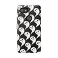 Ghost Pattern Phone Case, Cute Ghost Cell Phone Cover, Halloween Accessory, Spooky Gift, Black and White Phone Case