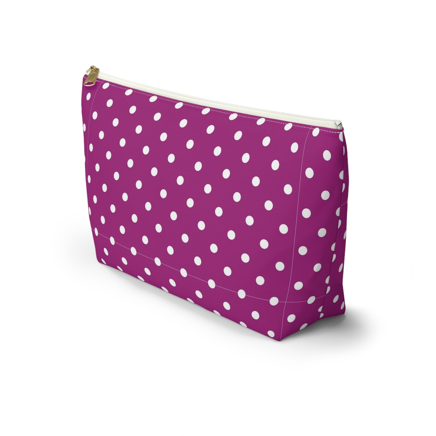 Polka Dot Accessory Pouch, Makeup Bag, Pencil Case, Travel Organizer, Gift for Her, Cute Storage