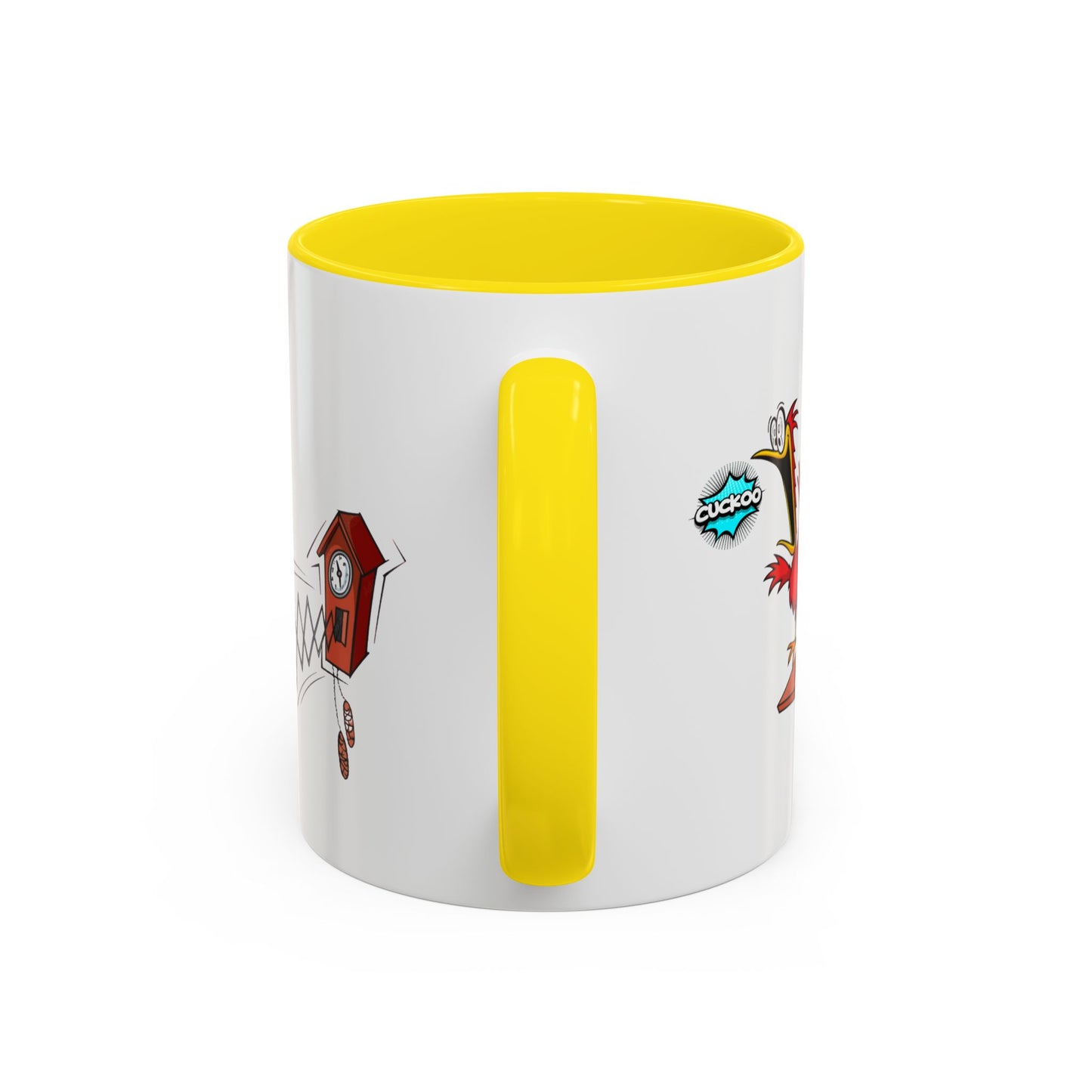 Whimsical Cuckoo Coffee Mug, Fun Gift for Bird Lovers