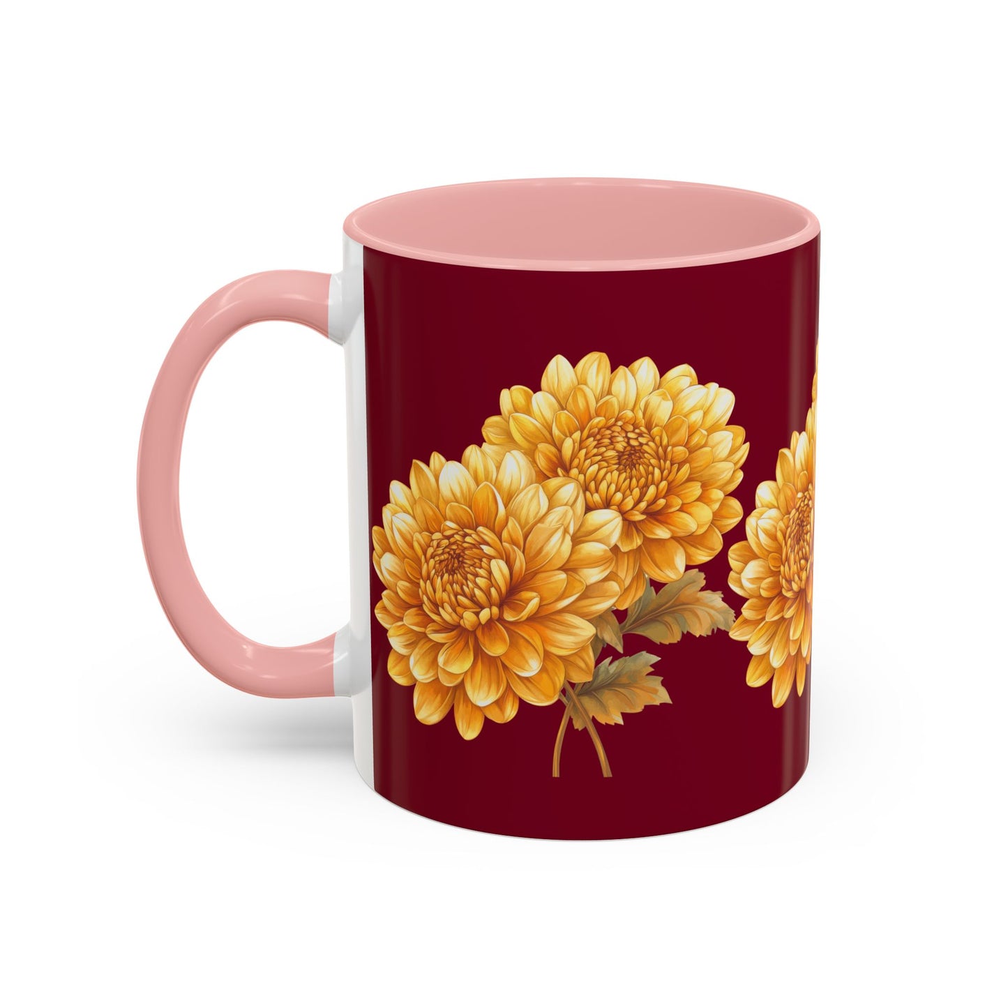 Beautiful Floral Accent Coffee Mug | Perfect Gift for Flower Lovers, Home Decor, Cozy Vibes, Mother’s Day, and Birthdays