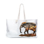 Trendy Elephant Weekender Bag - Perfect for Travel, Beach, Gym, Gifts, Eco-Friendly Tote, Safari Adventure