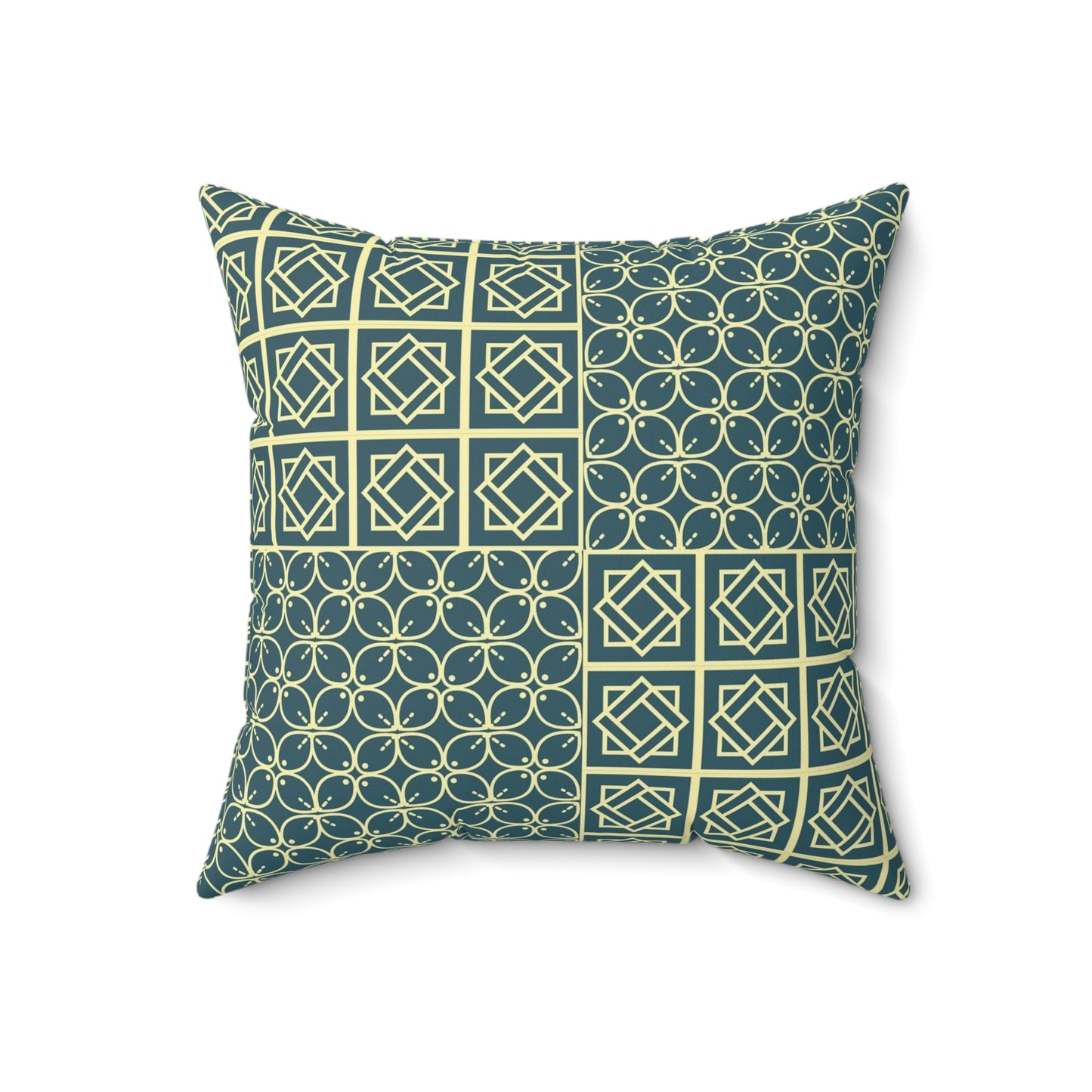 Geometric Decor Pillow, Modern Cushion for Living Room, Boho Bedroom Accent, Gift for Housewarming, Unique Throw Pillow