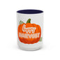 Happy Harvest Pumpkin Coffee Mug, Fall Mug, Seasonal Decor, Gift for Coffee Lovers, Autumn Vibes, Halloween Decoration