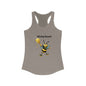 Sticky Sweet Bee Racerback Tank, Cute Summer Top, Gift for Bee Lovers, Fun Fitness Apparel