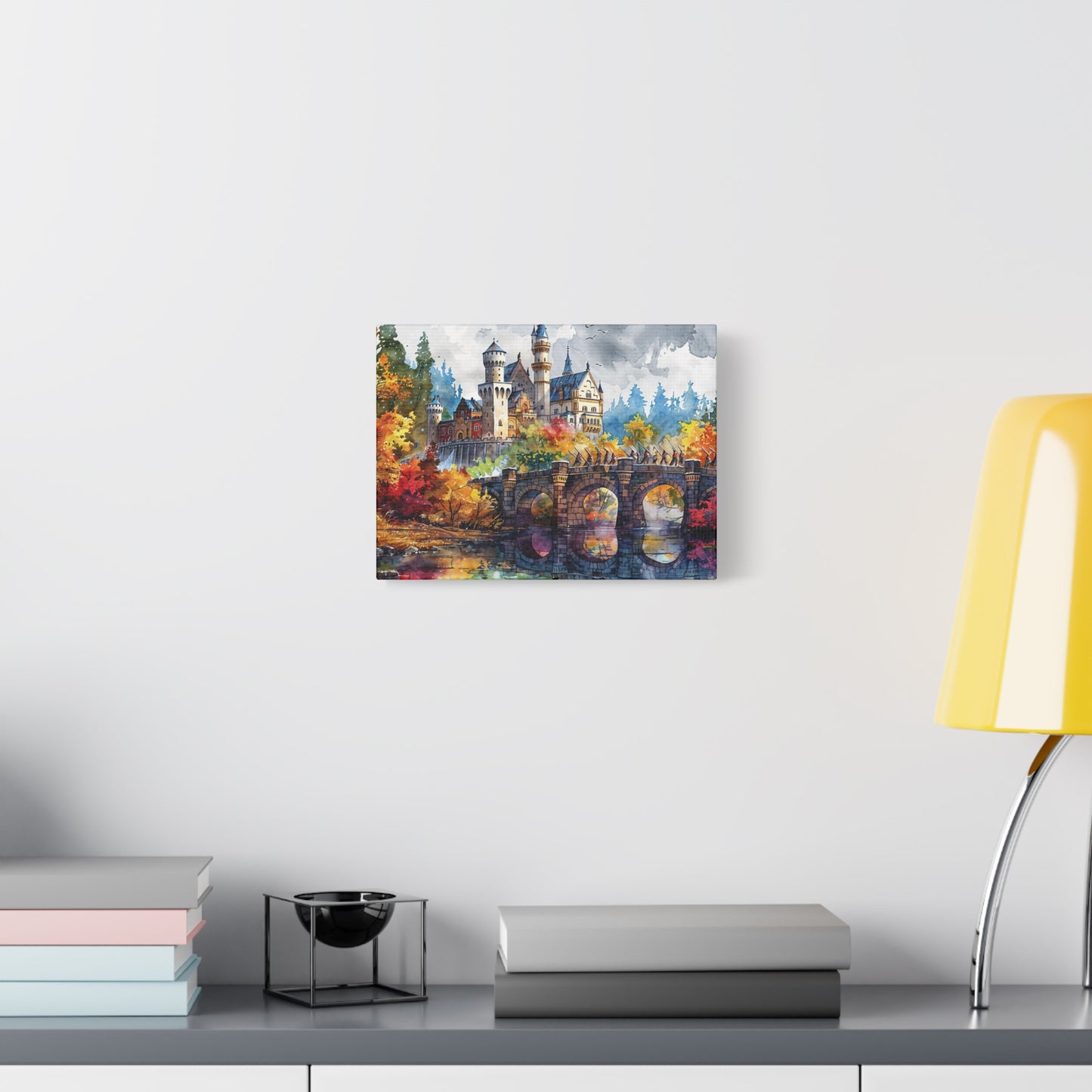 Matte Canvas, Stretched, 1.25" - Castle