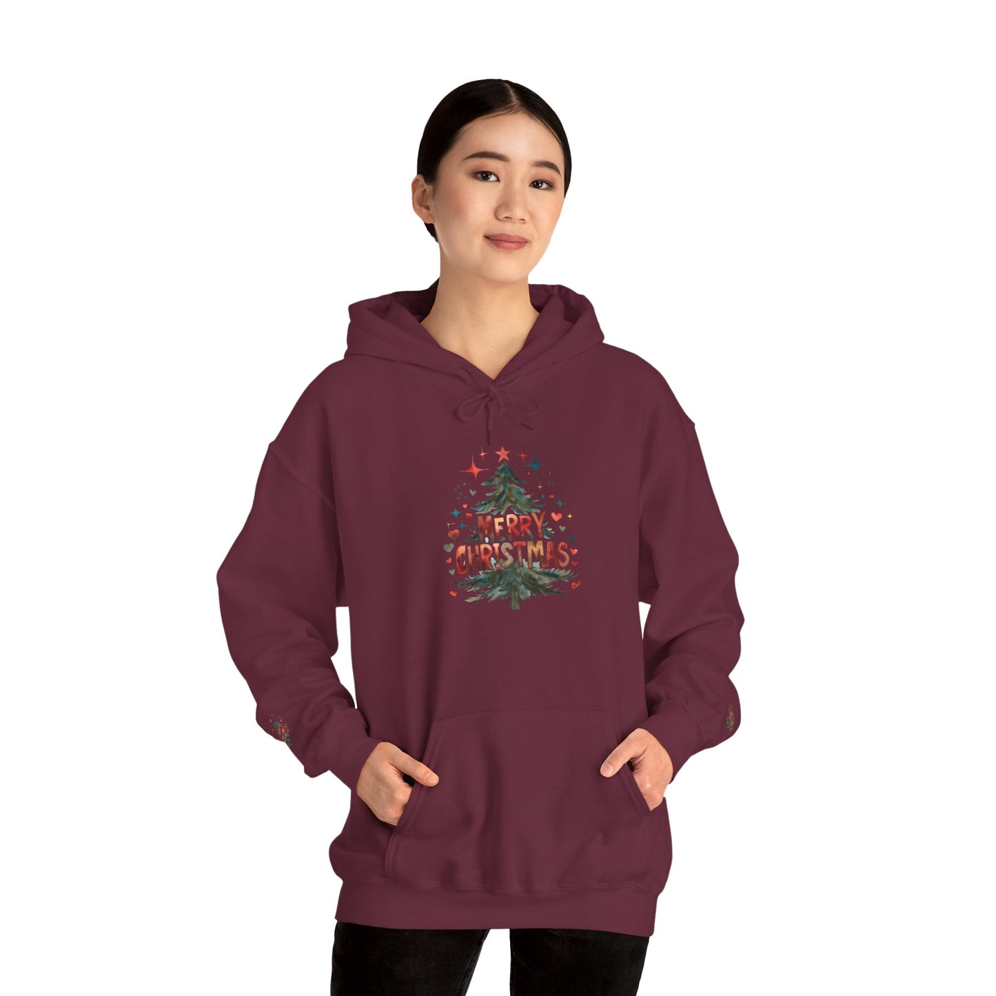 Unisex Heavy Blend™ Hooded Sweatshirt - Merry Christmas