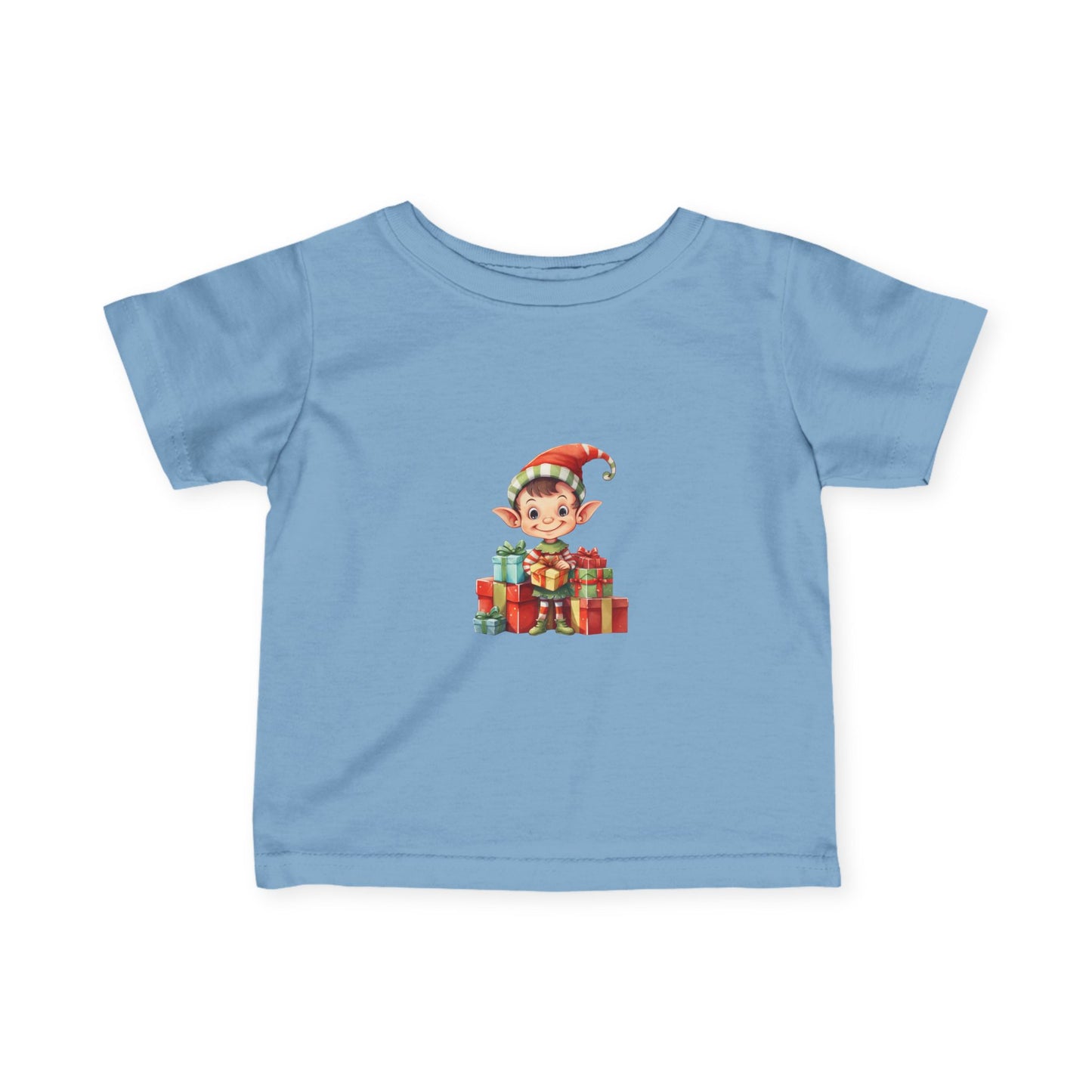 Christmas Elf Infant Tee, Cute Christmas Gift, Baby Holiday Outfit, Toddler Christmas Shirt, Kids Winter Apparel