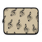 Musical Notes Laptop Sleeve – Stylish Protection for Music Lovers