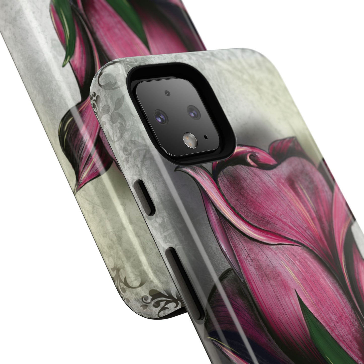 Rose Phone Case – Tough Cases, Floral Phone Cover, Gift for Her, Minimalist Design, Nature Lover's Accessory, Birthday Gift Idea