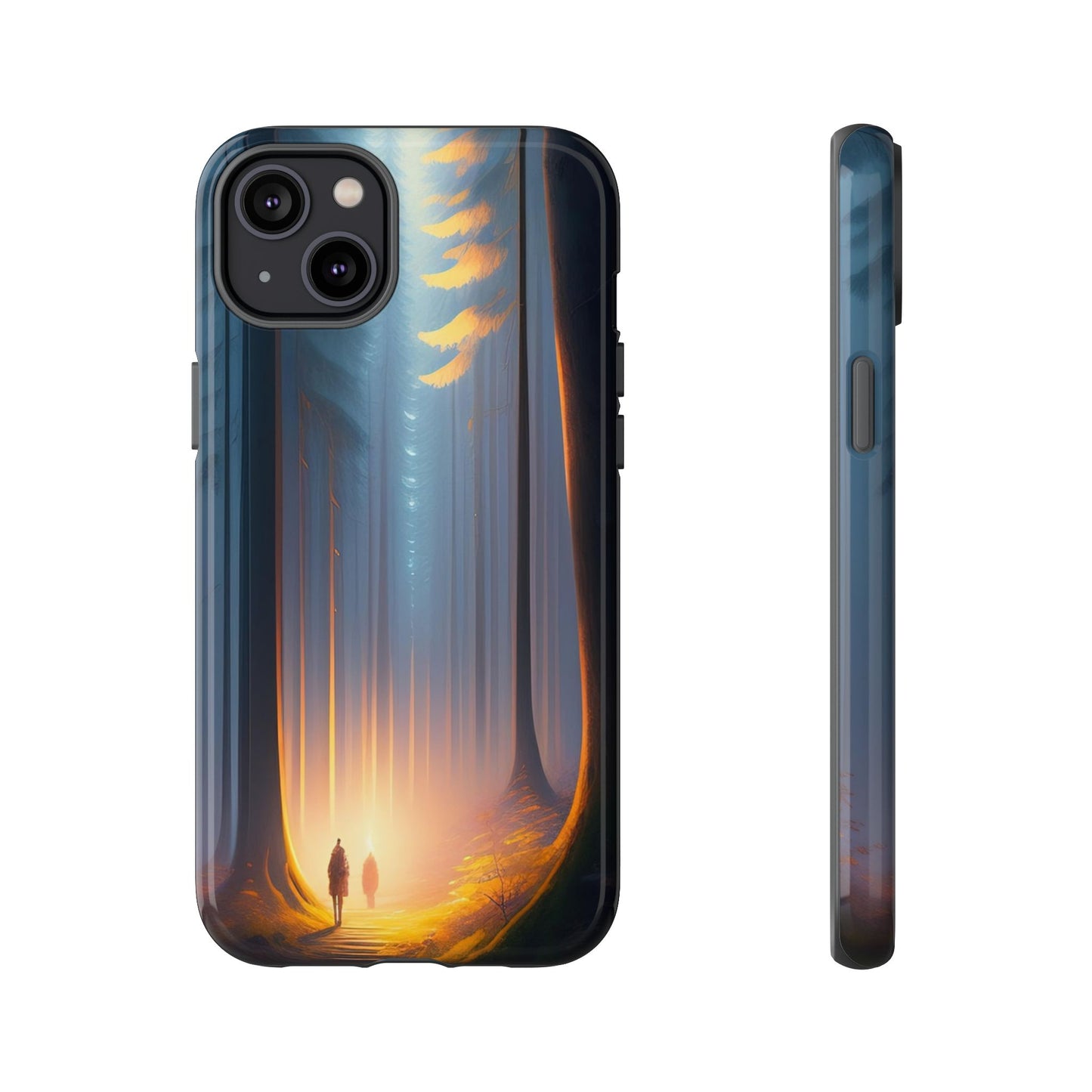 Phone Case — Mystical Forest Nightscape Protective Tough Case