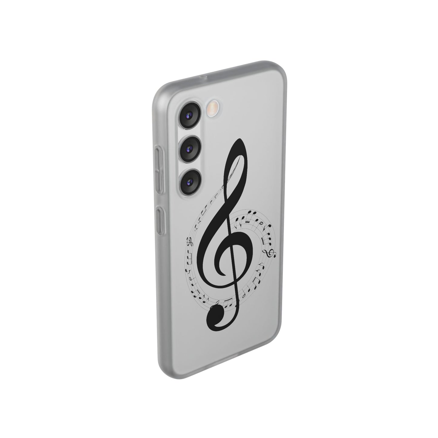 Phone Case — Musical Treble Clef Design