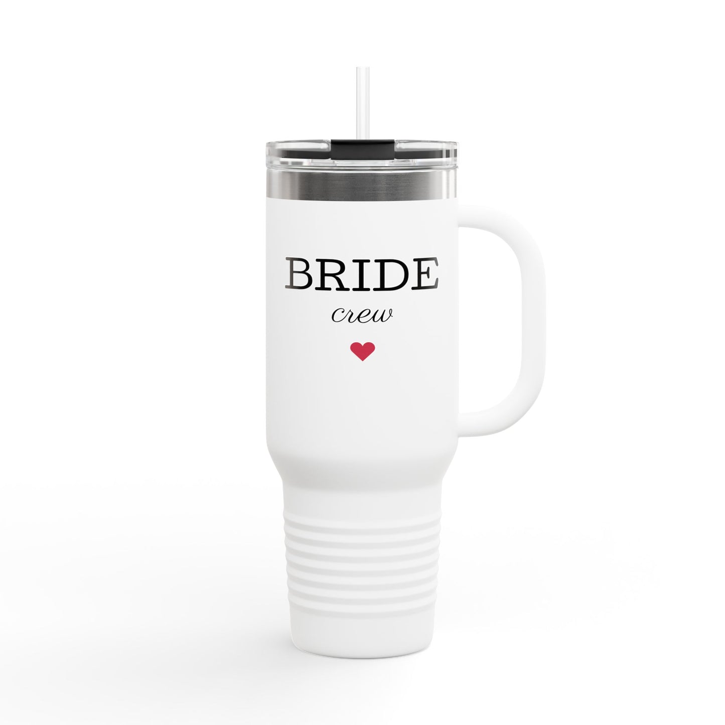 Insulated Bride Crew Travel Mug | Wedding Party Gift | 40oz Coffee Cup | Bridal Party Accessories | Durable & Stylish Drinkware