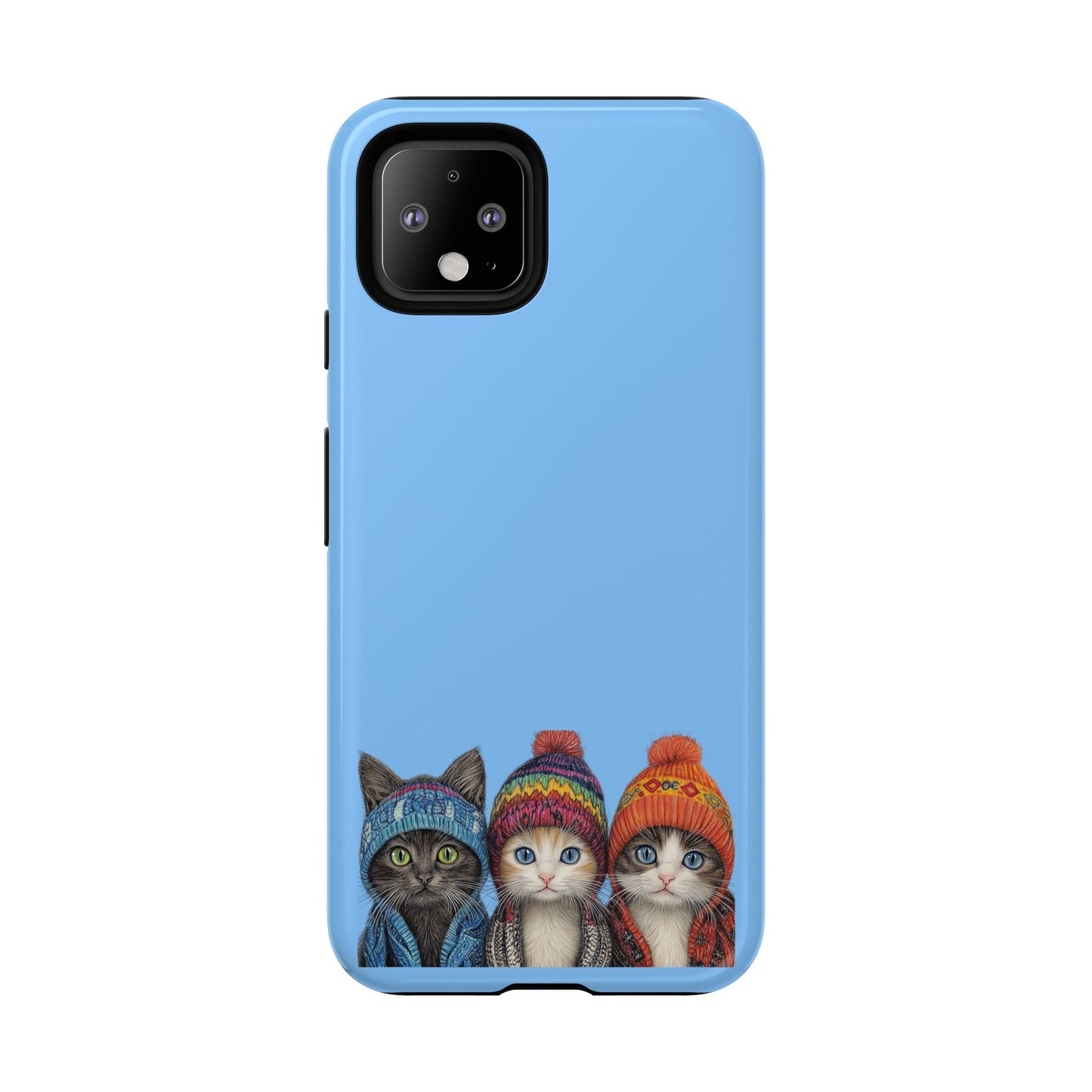 Cat-Themed Phone Case, Cute Cat Cases for Cat Lovers, Gifts for Cat Owners, Fun Cat Accessories, Holiday Present for Pet Lovers