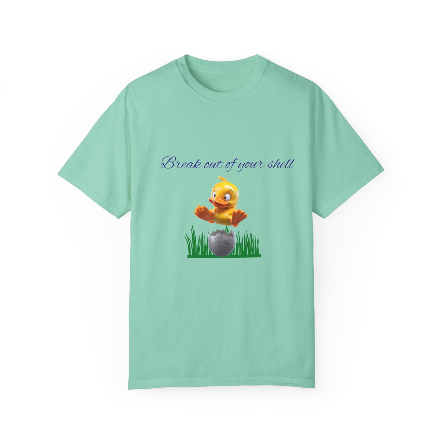 Egg-citing Garment-Dyed T-shirt: Perfect for Easter, Spring Celebrations