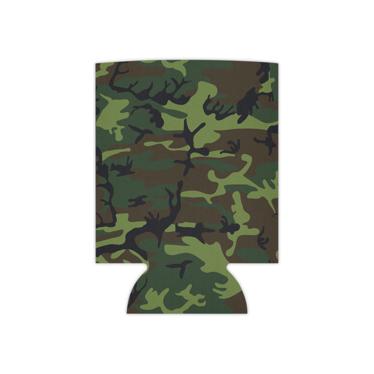 Camouflage Can Cooler, Outdoor Party Drink Sleeve, Camping Accessories, Military Style Beverage Insulator, BBQ Gift, Tailgate Essential