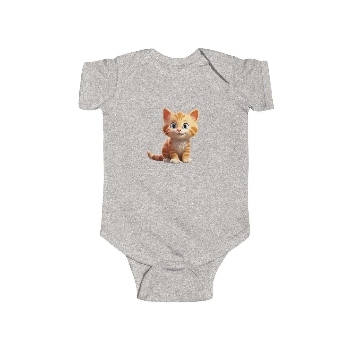 Cute Cat Infant Bodysuit, Baby Onesie, Newborn Gift, Toddler Apparel, Funny Baby Clothes, Pet Lover Outfit