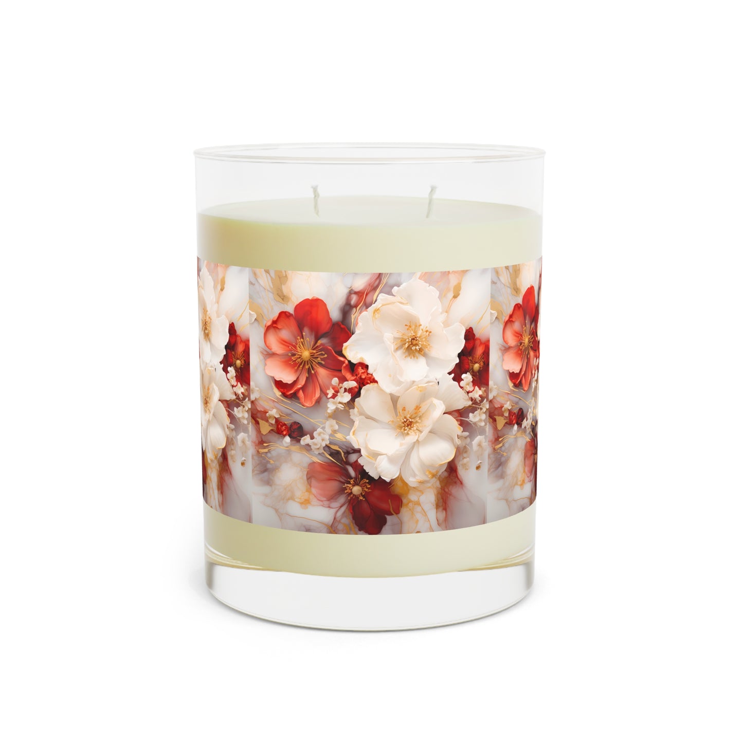 Floral Scented Candle - Relaxing Home Decor, Aromatherapy Gift, Candle for Spa, Gift for Her, Mother's Day, Home Fragrance