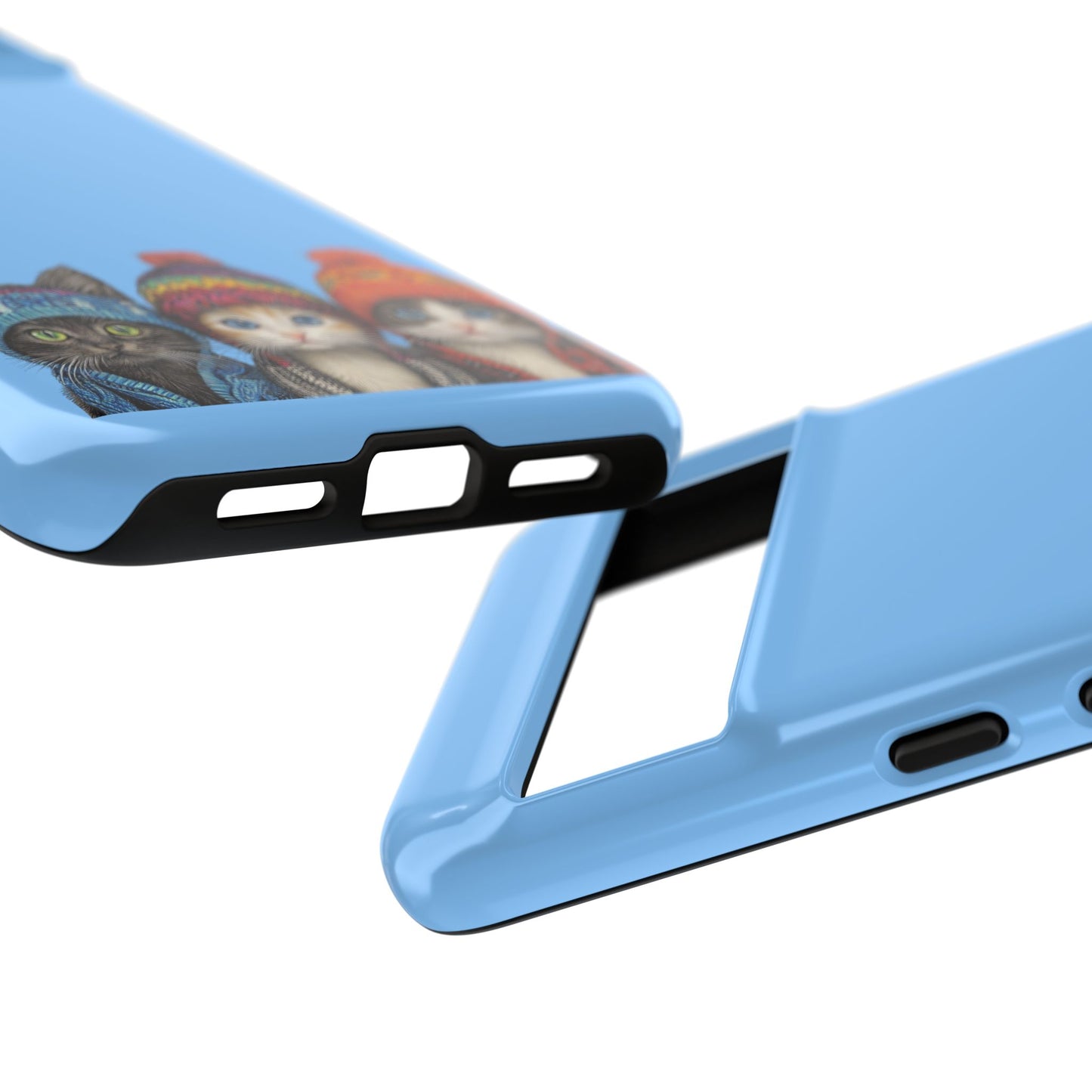 Cat-Themed Phone Case, Cute Cat Cases for Cat Lovers, Gifts for Cat Owners, Fun Cat Accessories, Holiday Present for Pet Lovers