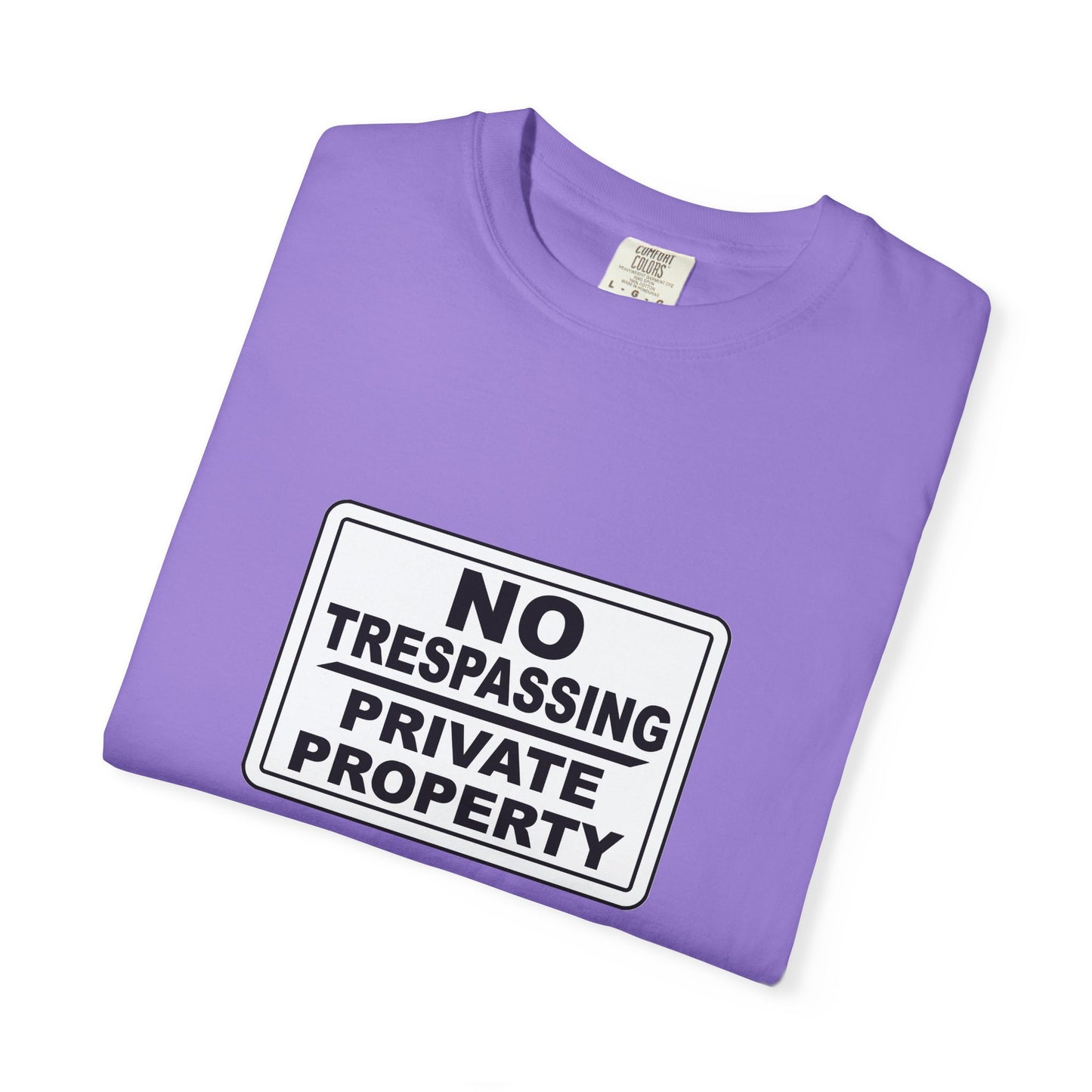 Unisex Garment-Dyed T-Shirt with Bold 'No Trespassing' Design | Casual Wear, Gift for Outdoors Lovers, Funny Shirt, Statement Tee, [...]