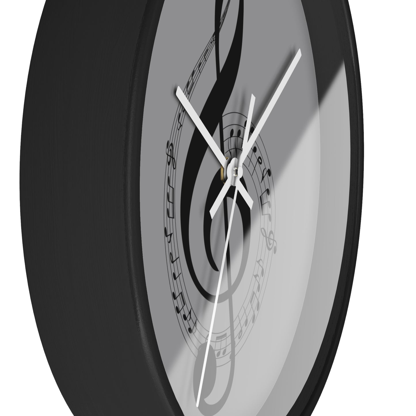 Musical Notes Wall Clock, Perfect Gift for Musicians, Home Decor