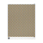 Wrapping Paper — Retro Floral Black & Orange Pattern Roll