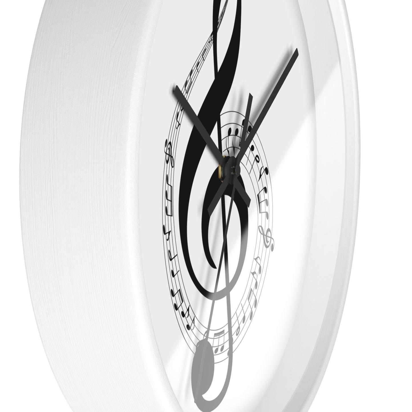 Musical Wall Clock - Perfect for Music Lovers, Home Decor, Gifts
