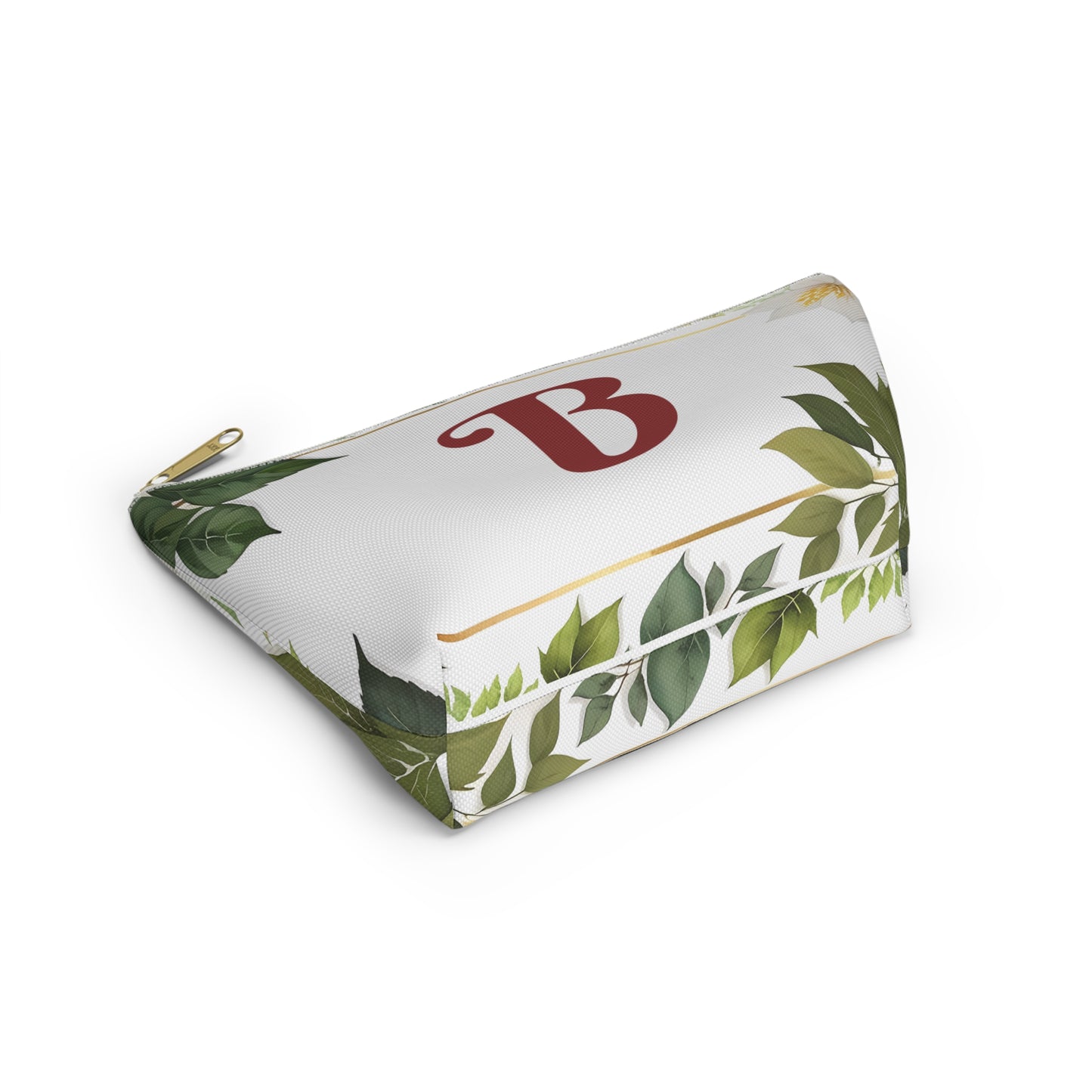 Copy of Personalized Floral Accessory Pouch, Makeup Bag, Gift for Her, Initial Pouch, Travel Organizer, Custom Cosmetic Bag