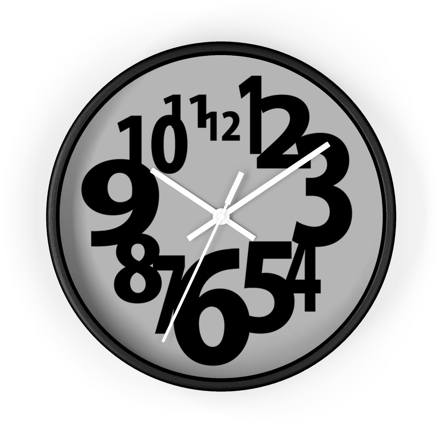 Stylish Modern Wall Clock, Home Decor, Unique Gift, Minimalist Design, Living Room Clock, Office Wall Clock