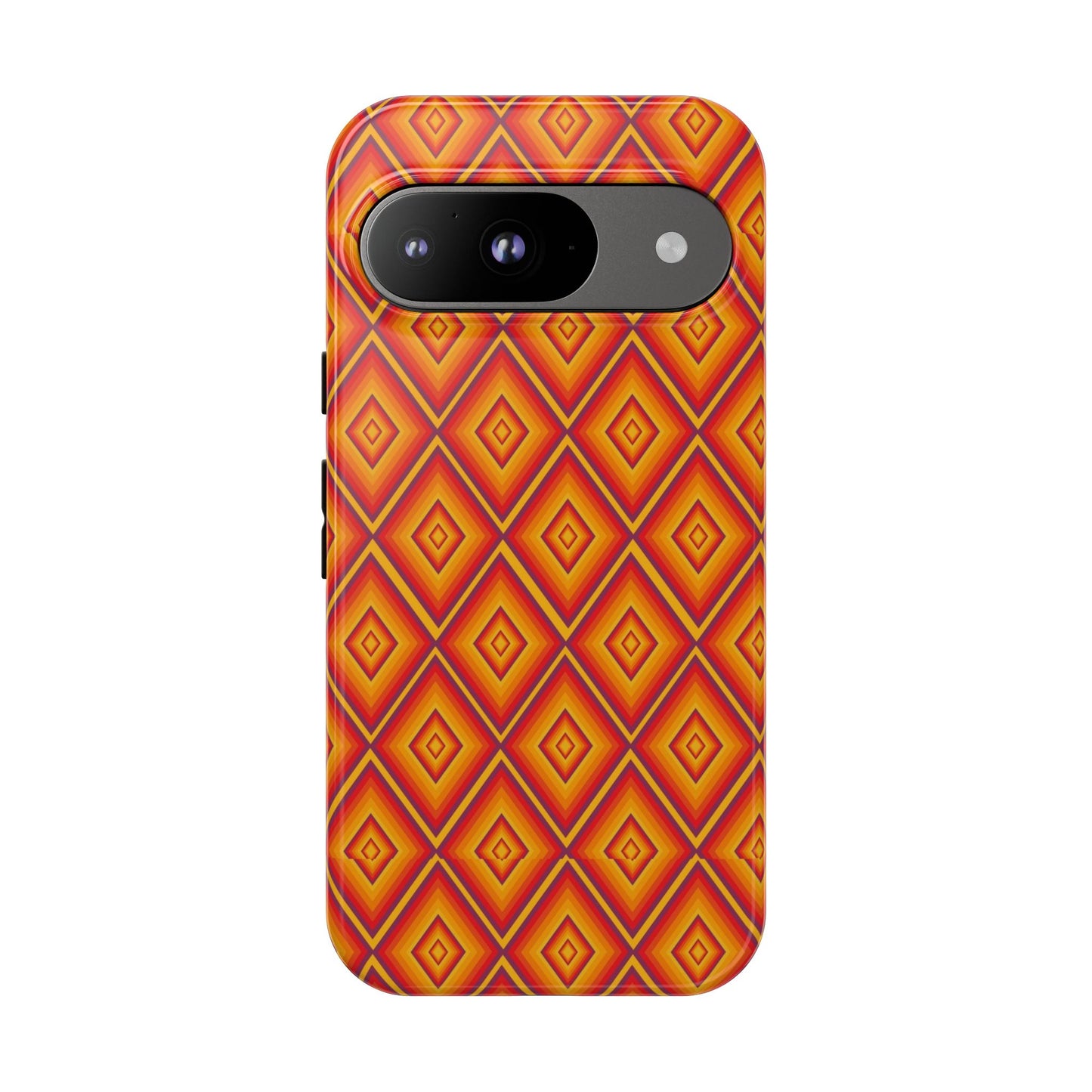 Geometric Phone Case, Tough Cases for Protection, Stylish Smartphone Cover, Vibrant Patterned Phone Accessory, Unique Gift Idea, [...]
