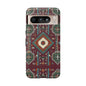 Tribal Pattern Phone Case - Boho Chic, Tough Durable Cover, Stylish Tech Accessory, Gift for Him/Her, Festival Essentials